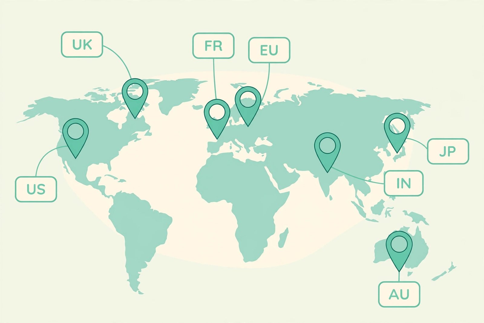 UK bra sizing in the world sizing map